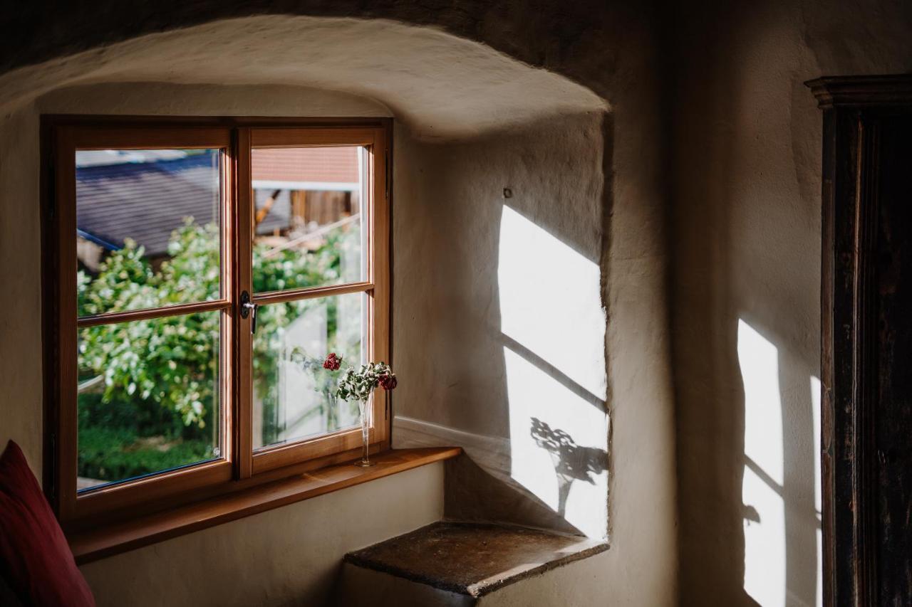 Zum Riesen Historic Refugium Hotell Latsch Exteriör bild